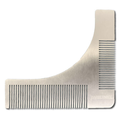 barbermate metal beard comb and shaper