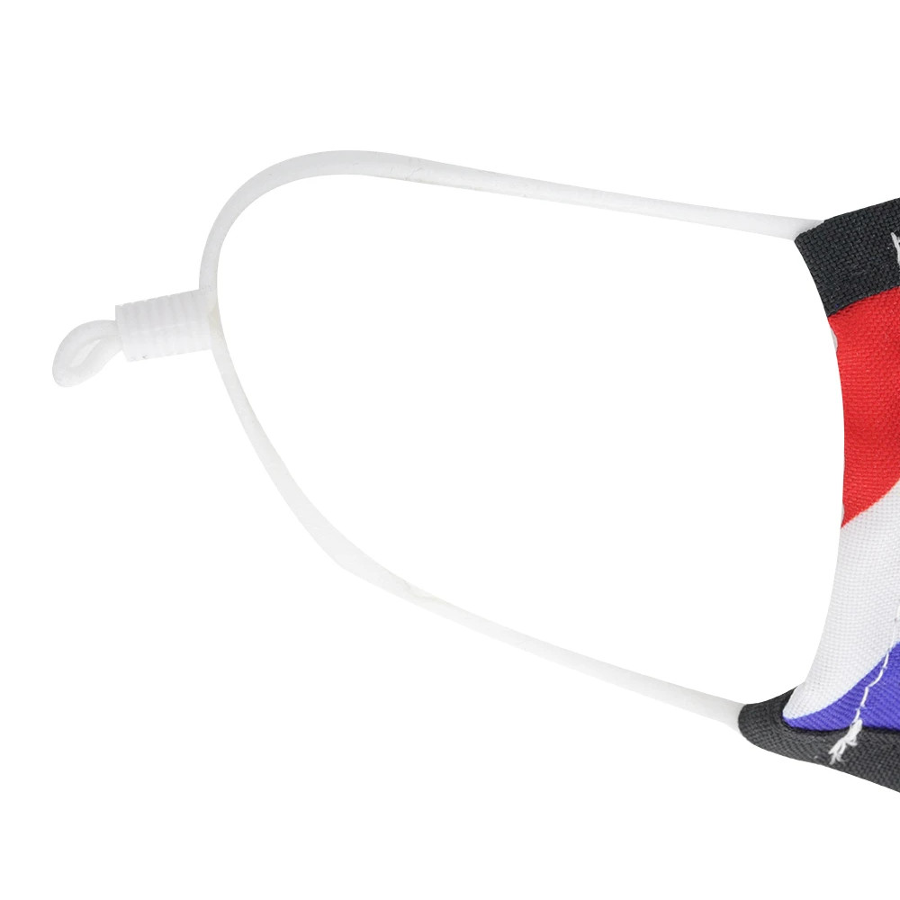 barber pole face mask