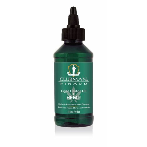 clubman castor oil with hemp