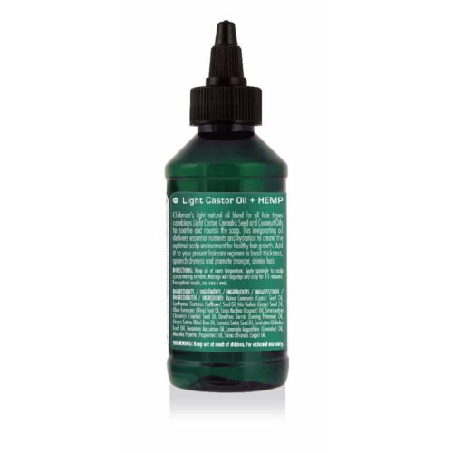 clubman castor oil with hemp
