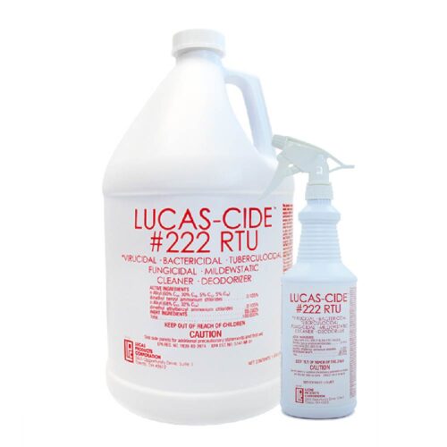 lucascide rtu disinfectant combo