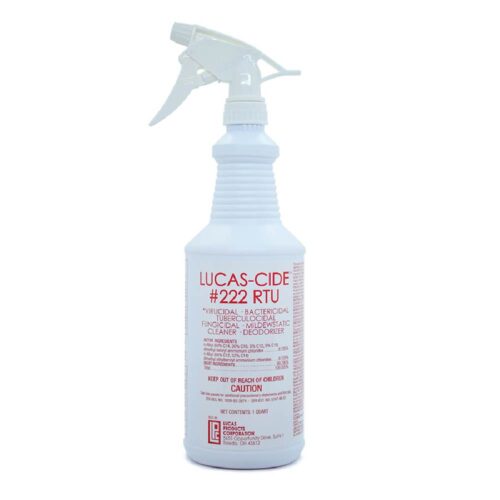 lucascide rtu disinfectant quart