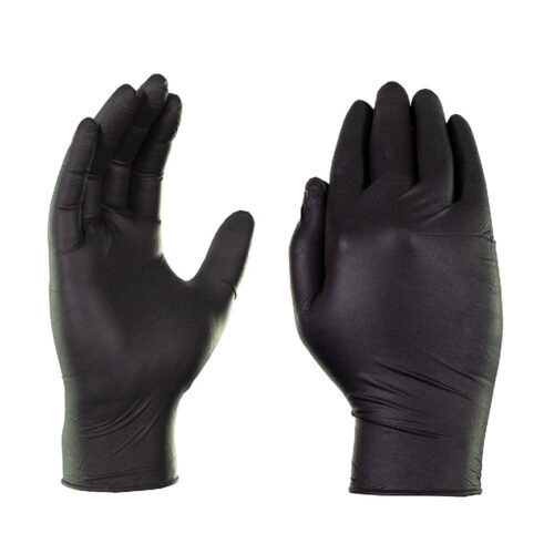 ammex black nitrile gloves