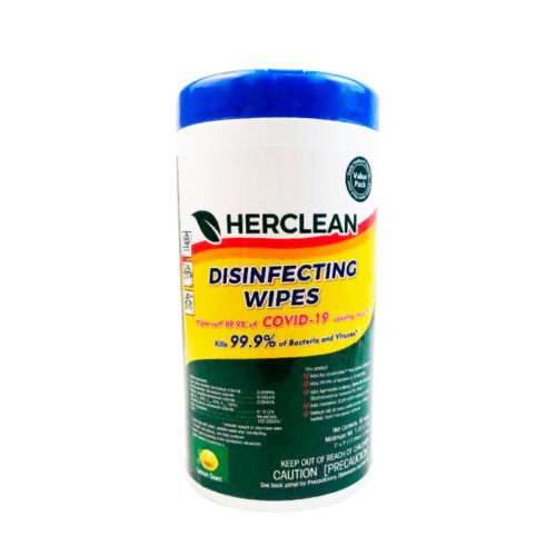 herclean disinfecting wipes