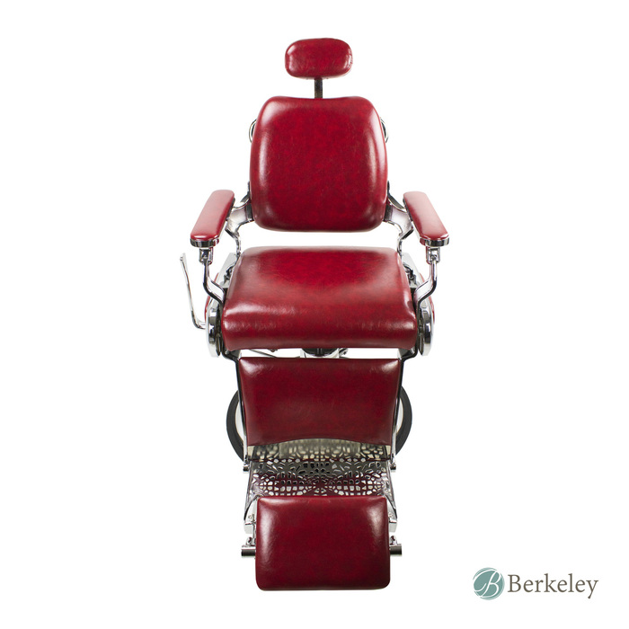 The Roosevelt Barber Chair Crimson - Image 2