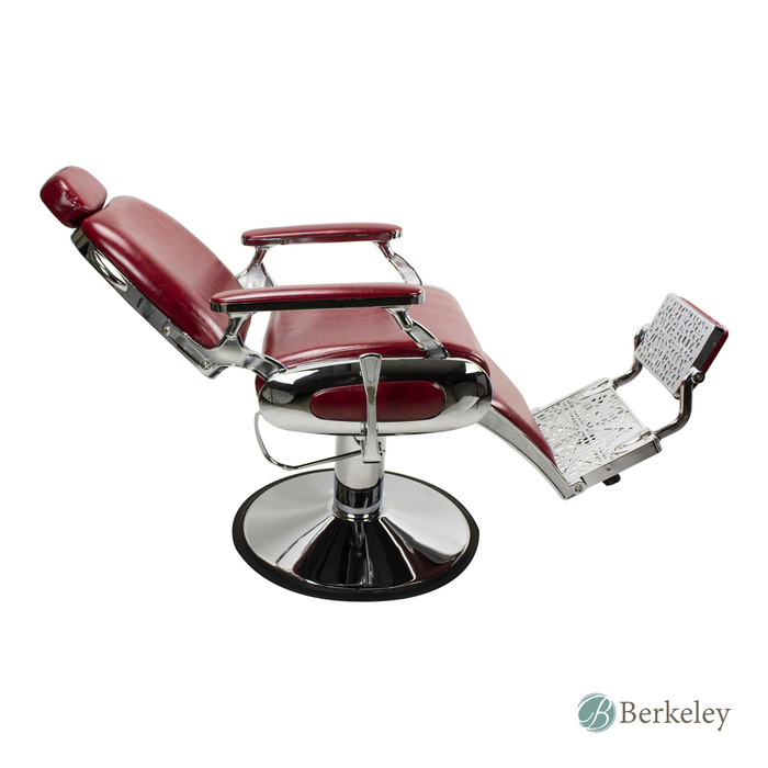 The Roosevelt Barber Chair Crimson - Image 6