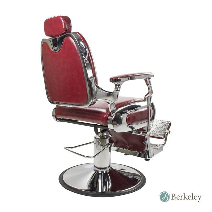 The Roosevelt Barber Chair Crimson - Image 5