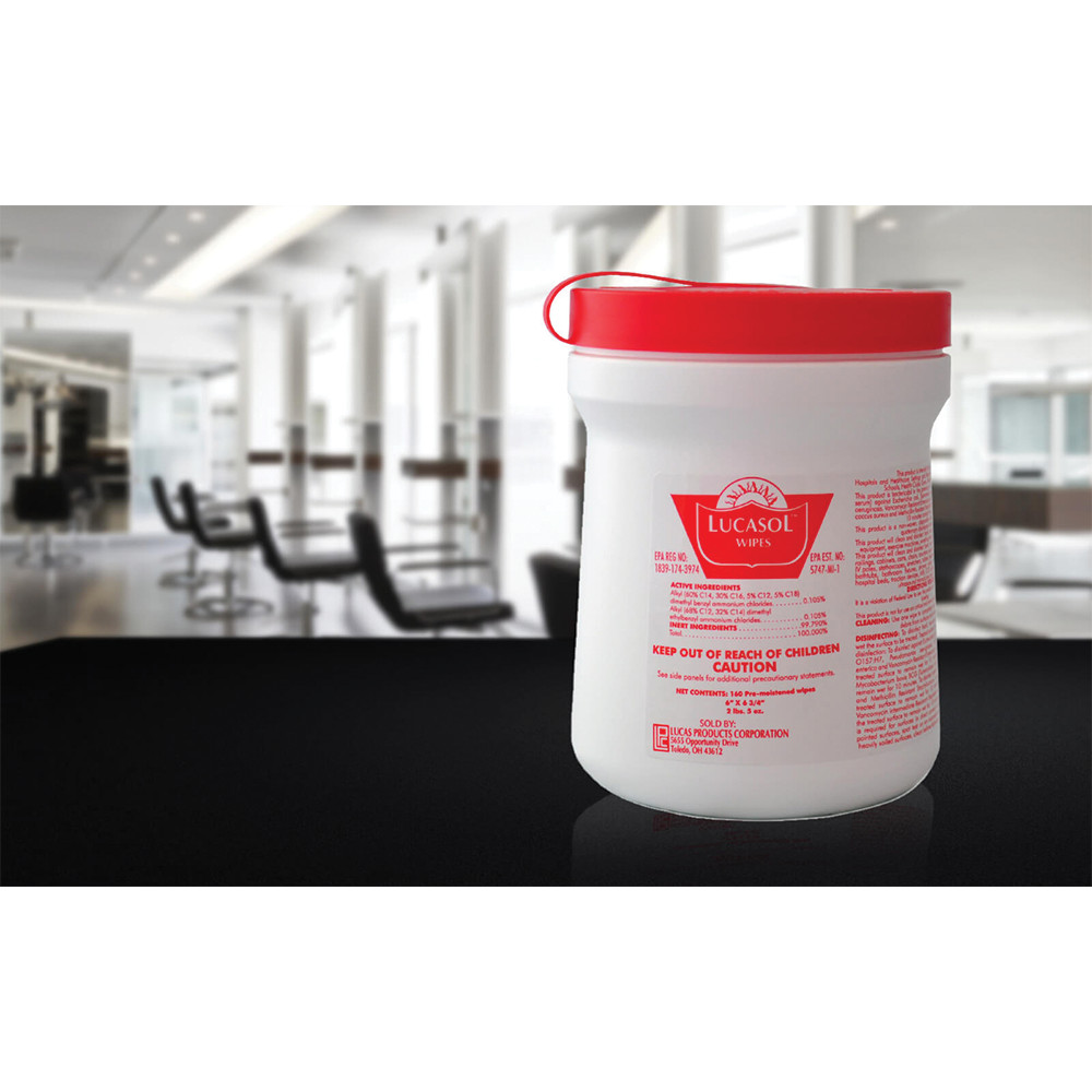 Lucasol™ Disinfectant Wipes - Image 2